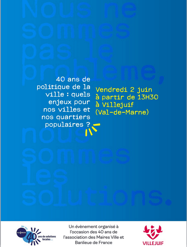 40 ans de politique de la ville : quels enjeux pour nos villes et nos quartiers populaires ?