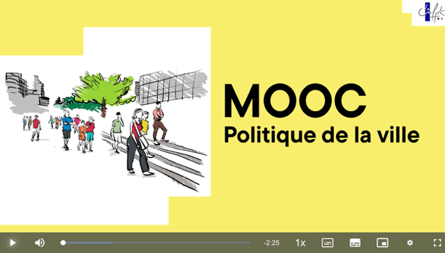 MOOC politique de la ville MOOC politique de la ville